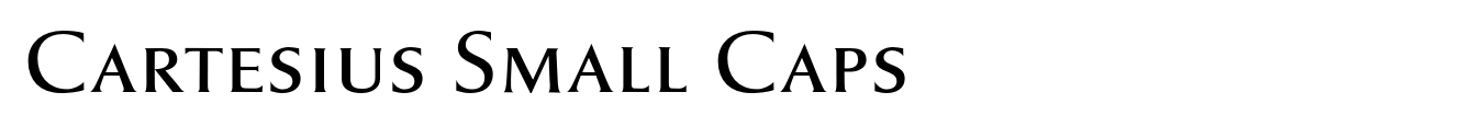 Cartesius Small Caps image